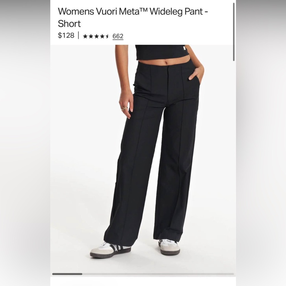 Vuori Black Pants women’s L